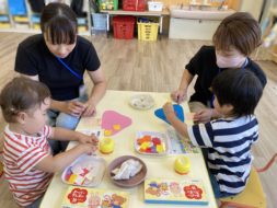 わくわくルーム（未就園児）　９月の様子